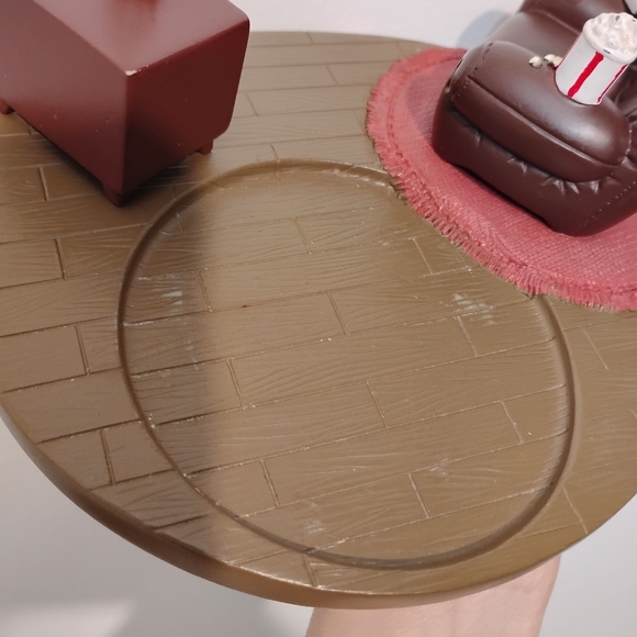 Vintage Yankee Candle Man Cave Tv Arm Chair Jar Holder - Picture 9 of 11